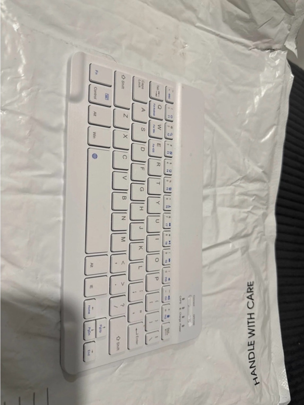 Amazon Compact Bluetooth Keyboard - White